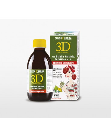 3D IL DEPURATIVO integratore alimentare 250 ml. 