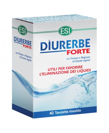 ESI diurerbe forte integratore drenante 40 tavolette 