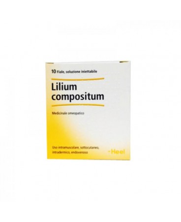 HEEL lilium compositum trattamento omeopatico per i disturbi legati alle alterazioni ormonali femminili 10 fiale da 2.2 ml. 