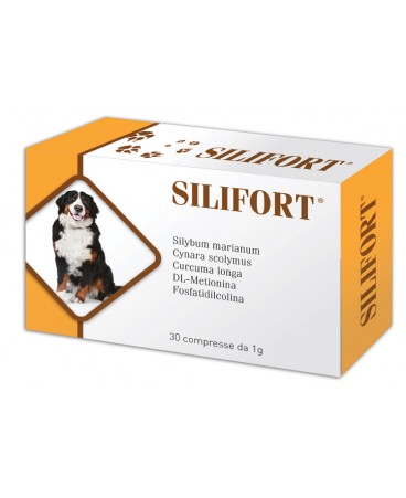silifort mangime complementare epatoprotettore per cani e gatti 30 compresse