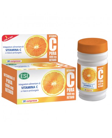 ESI vitamina C pura retard 1000 MG 30 compresse 