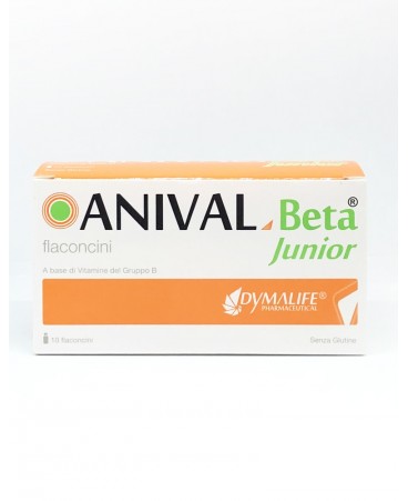 anival beta junior integratore a base di vitamine e ferro 10 flaconcini 