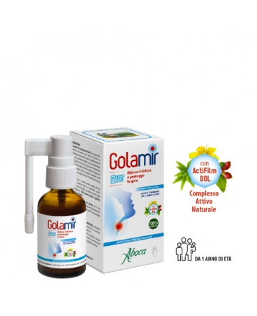 ABOCA golamir 2 act spray 30 ml. NO ALCOL 