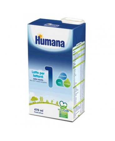 HUMANA 1 latte liquido naturcare 470 ml.