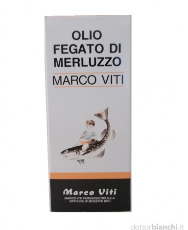 MARCO VITI olio fegato di merluzzo 200 ml. 