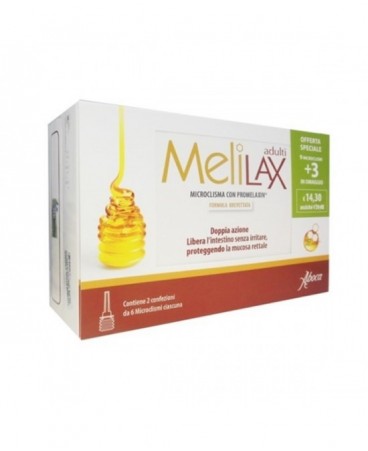 MELILAX adulti 9+3 microclismi in omaggio 