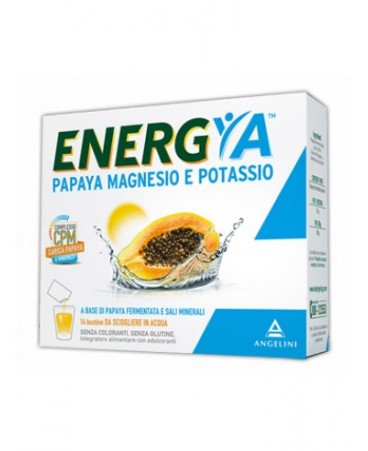 ENERGYA papaya megnesio e potassio 50+ 14 bustine 