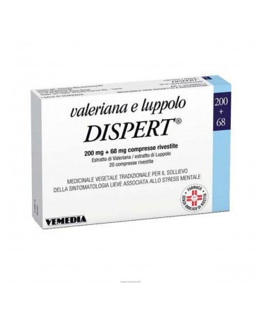 valeriana luppolo dispert 20 compresse in promozione 