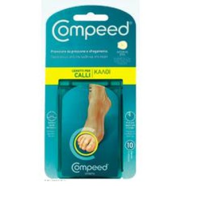 COMPEED 10 cerotti per calli interni (presenti tra le dita dei piedi)