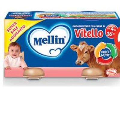 MELLIN OMOG VITELLO 2X120G