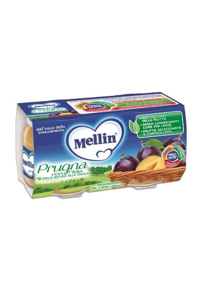 MELLIN-OMO PRUGNA/MELA 2X100 MELLIN-OMO PRUGNA/MELA 2X100
