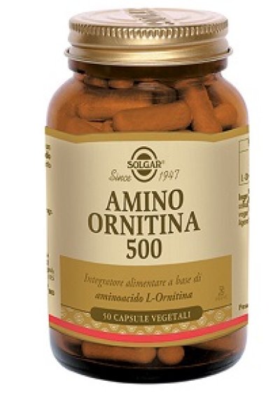 AMINO ORNITINA 500 50CPS SOLGAR AMINO ORNITINA 500 50CPS SOLGAR