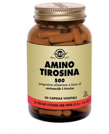 AMINO TIROSINA 500 50CPS SOLGAR