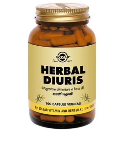 HERBAL DIURIS 100VEGICPS SOLGAR