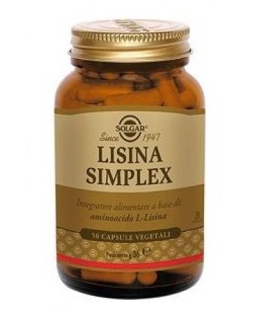 LISINA SIMPLEX 50CPS VEGETALI