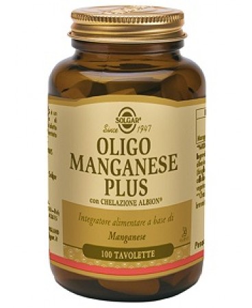 OLIGO MANGANESE PLUS 100T SOLGAR