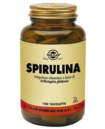 SPIRULINA 100TAV SOLGAR