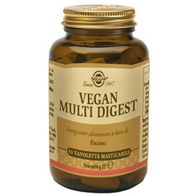 VEGAN MULTI DIGEST 50TAV SOLGAR VEGAN MULTI DIGEST 50TAV SOLGAR