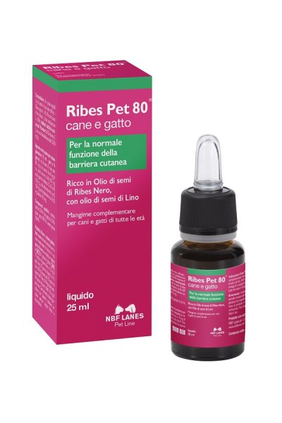 RIBES PET 80 GTT 25 ML VET RIBES PET 80 GTT 25 ML VET