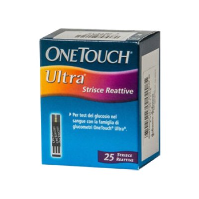 ONETOUCH ULTRA GLICEMIA 25STR