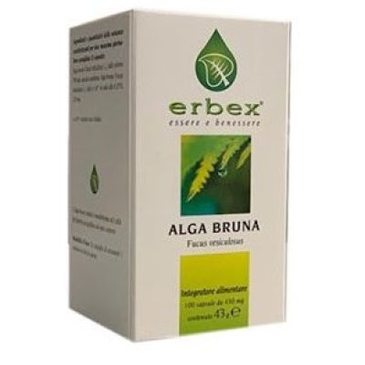 ALGA BRUNA 100CPS 430MG  ERBEX