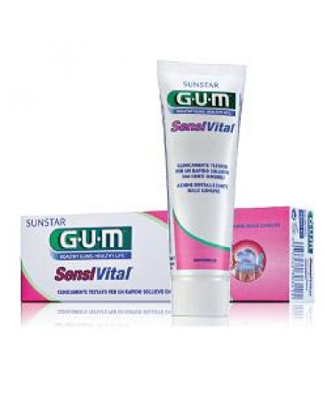 GUM SENSIVITAL GEL DENTIF 75ML