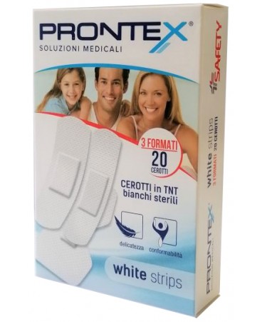 PRONTEX CER WHITE STRIPS 20PZ