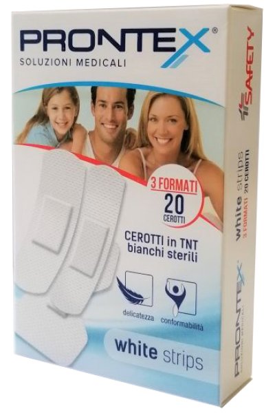 PRONTEX CER WHITE STRIPS 20PZ PRONTEX CER WHITE STRIPS 20PZ