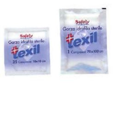 GARZE TEXIL STER 10X10X 25 SAF GARZE TEXIL STER 10X10X 25 SAF