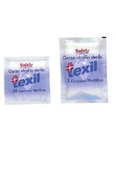 GARZE TEXIL STER 10X10X 25 SAF GARZE TEXIL STER 10X10X 25 SAF
