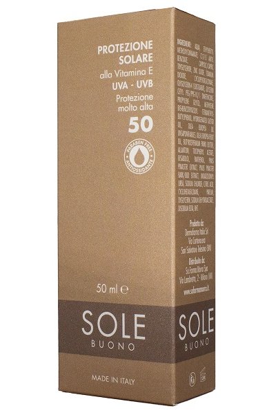SOLE BUONO PROTEZIONE SOL 50+ SOLE BUONO PROTEZIONE SOL 50+