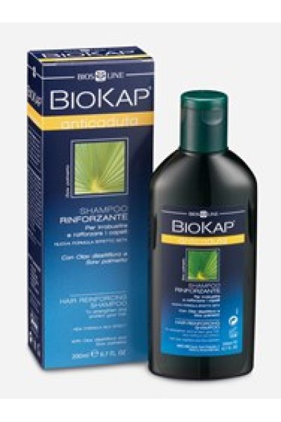 BIOS LINE biokap shampoo anticaduta 200 ml.  BIOS LINE biokap shampoo anticaduta 200 ml.