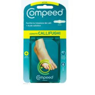 COMPEED 6 cerotti callifughi (cerotto con dischetto di acido salicilico)