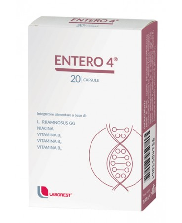 entero 4 integratore di fermenti lattici 20 capsule 