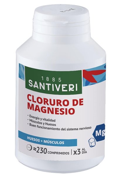 MAGNESIO CLORUR 230CPR SANTIVERI MAGNESIO CLORUR 230CPR SANTIVERI