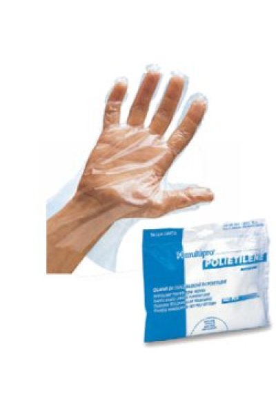 GUANTI MONOU POLIETEN 100PZ RICC GUANTI MONOU POLIETEN 100PZ RICC
