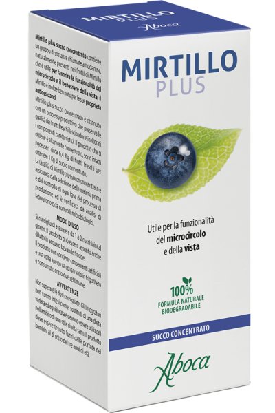 MIRTILLO PLUS SUCCO 100ML ABOCA MIRTILLO PLUS SUCCO 100ML ABOCA