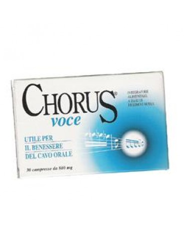 CHORUS VOCE 30CPR 880MG