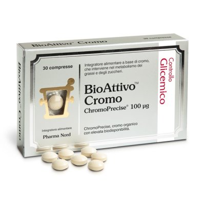 BIOATTIVO CROMO 30CPR 21G BIOATTIVO CROMO 30CPR 21G