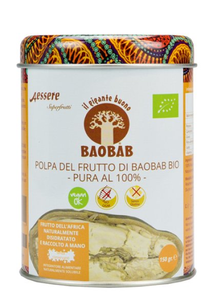 BAOBAB AESSERE POLPA BIO 150G BAOBAB AESSERE POLPA BIO 150G