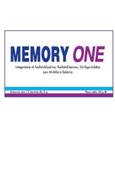 MEMORY ONE INTEG 12 BUSTE MEMORY ONE INTEG 12 BUSTE