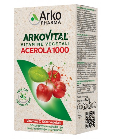 ARKOCAPSULE-ACEROLA 1000 X 30CPR