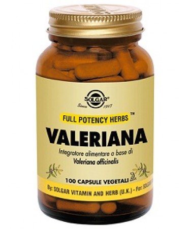 VALERIANA 100 VEGICPS SOLGAR