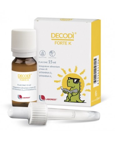 Decodi K Forte Integratore Alimentare a base di Vitamina D e K 15 ml