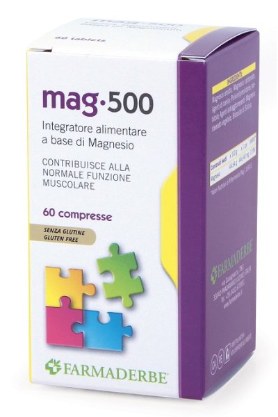 MAGNESIO 500 60CPR FDR MAGNESIO 500 60CPR FDR