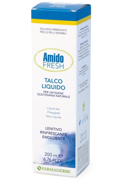 AMIDO FRESH TALCO LIQ 200ML FDR AMIDO FRESH TALCO LIQ 200ML FDR