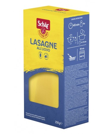 SCHAR-PASTA LASAGNE UOVO 250G