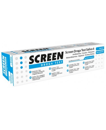 SCREEN DROGA TEST SALIVA 6 PARAM