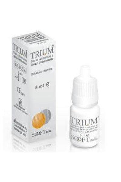TRIUM gocce oculari sostituto lacrimale 8 ml. TRIUM gocce oculari sostituto lacrimale 8 ml.