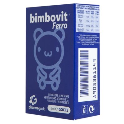 BIMBOVIT FERRO GTT 15ML BIMBOVIT FERRO GTT 15ML
